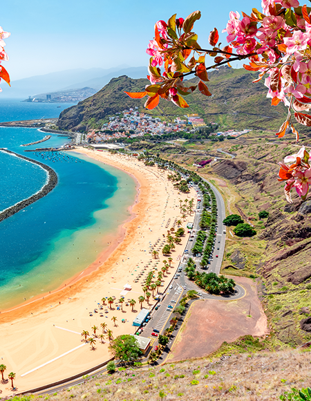 An island escape beyond the ordinary horizon